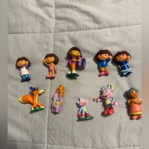 Dora the Explorer Figurine Set - Multicolor